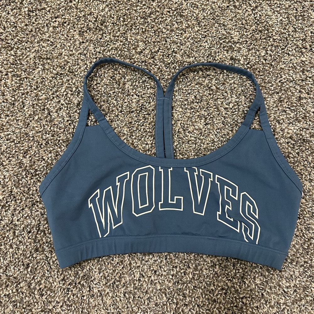 Darc Sport Wolves Blue Sports Bra